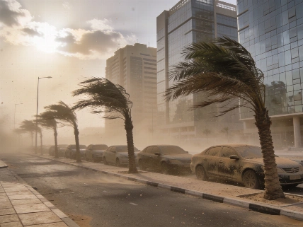 UAE Faces Dust Storm Risk as Rain and High Temperatures Collide Currency Information
