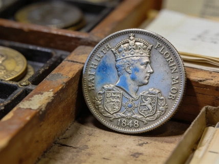 1848 Gothic Florin Pattern Returns to Spotlight After "Godless Florin" Scandal Currency Information