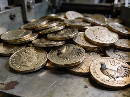 King Charles III 10-Pence Coins Enter UK Circulation Currency Information