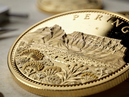 Ten Gold Table Mountain Coins Set New Scarcity Benchmark Currency Information
