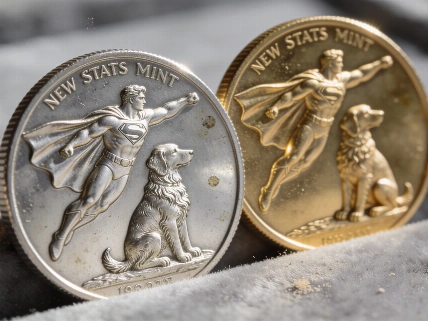 Supergirl silver and gold coins set for US Mint release Currency Information
