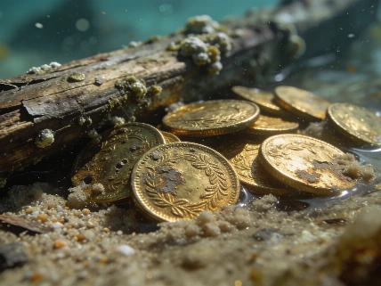 Gold Moroccan coins solve 1633 English Channel shipwreck mystery Currency Information