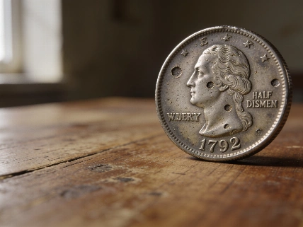 Rare 1792 Half Disme Reveals Early US Mint Engraving Secrets Currency Information