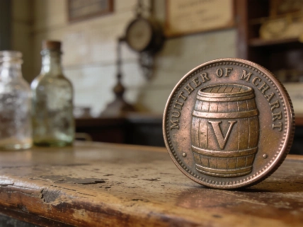 How a Liquor Token From 1891 Revealed a Hidden Currency Story Currency Information