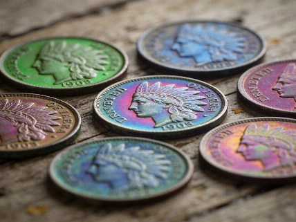 Toned Indian Head cents spark fierce bidding among collectors Currency Information
