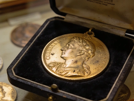 Imperial Gold Wedding Medal Anchors Atlas Numismatics' Latest Offering Currency Information