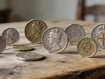 Jersey's Coinage: From Wartime Shortages to Decimalization and Royal Change Currency Information