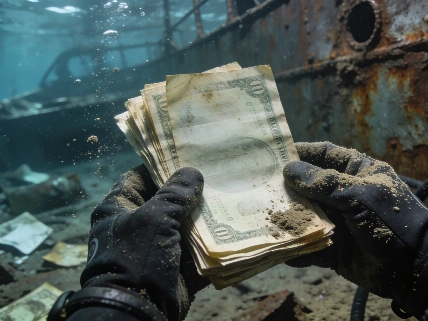 Indian Rupee Banknotes Resurface Decades After Shipwrecks Currency Information