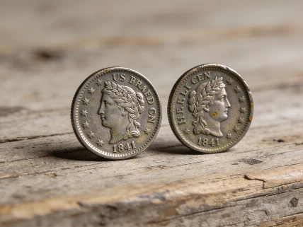 Counterfeit 1841 half cent exposes risks for collectors Currency Information