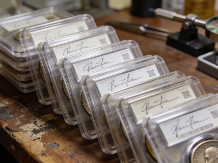 CAC Grading Sells 20000 Signed Labels for Numismatic Charities Currency Information
