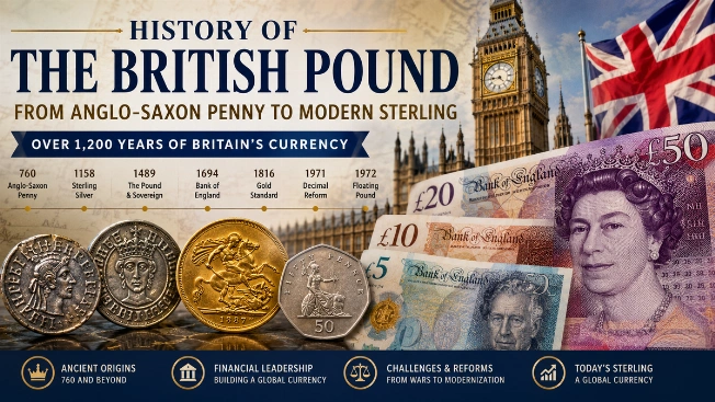 History of the British Pound: From Anglo-Saxon Silver to Modern Sterling Currency Information