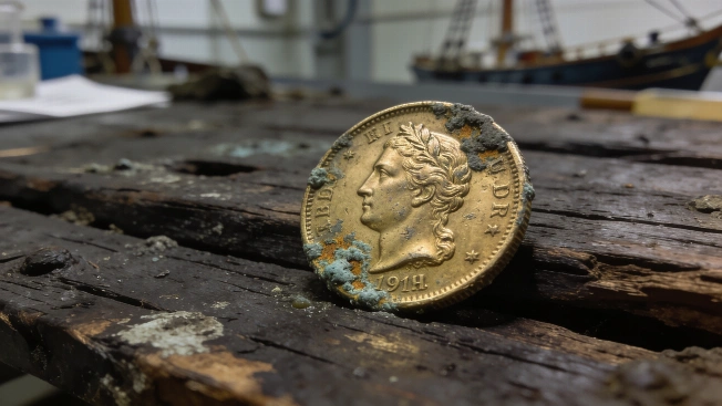 1857-S Double Eagle Survives Shipwreck and 131 Years Underwater Currency Information
