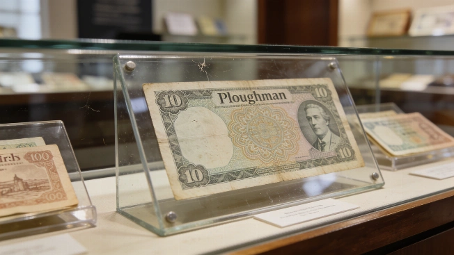 Rare Irish 'Ploughman' Banknotes With 000001 Serial Numbers Break Records Currency Information