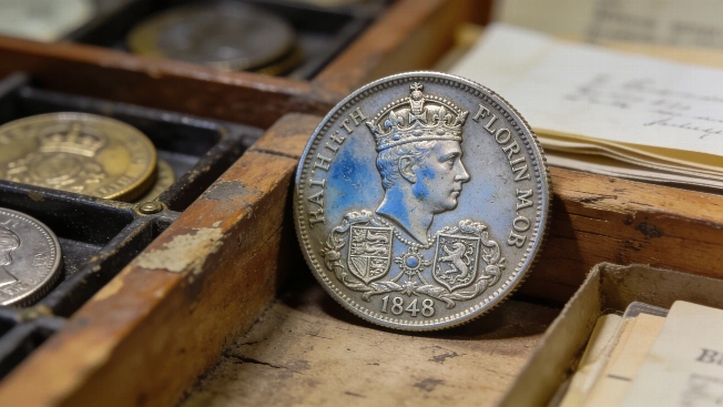 1848 Gothic Florin Pattern Returns to Spotlight After "Godless Florin" Scandal Currency Information