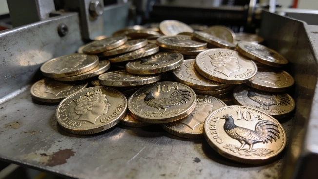 King Charles III 10-Pence Coins Enter UK Circulation Currency Information