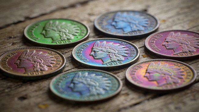 Toned Indian Head cents spark fierce bidding among collectors Currency Information