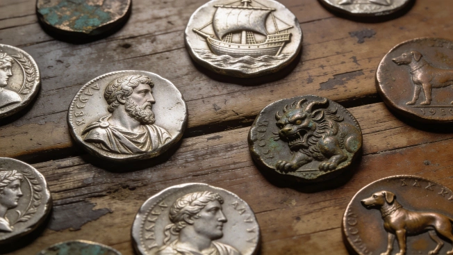Ancient coins show the Odyssey's grip on currency Currency Information
