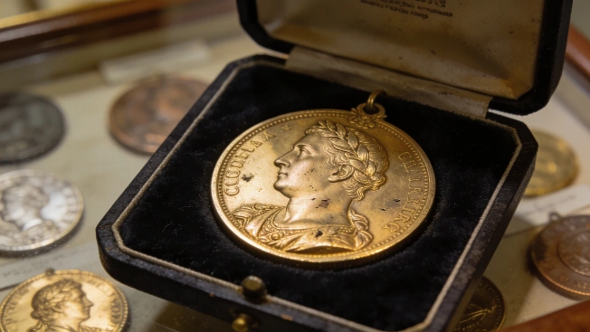 Imperial Gold Wedding Medal Anchors Atlas Numismatics' Latest Offering Currency Information