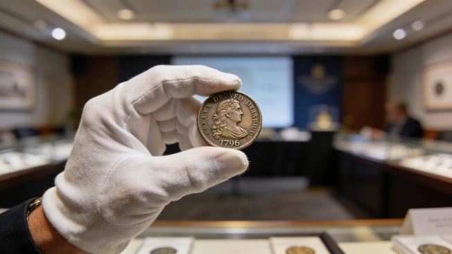 1796 Draped Bust Quarter With Gold CAC Sticker Set for Auction Currency Information